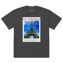 Lade das Bild in den Galerie-Viewer, Eiffelturm Klugscheißershirt (oversized)