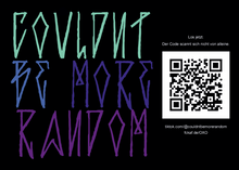 Lade das Bild in den Galerie-Viewer, couldntbemorerandom Sticker A7